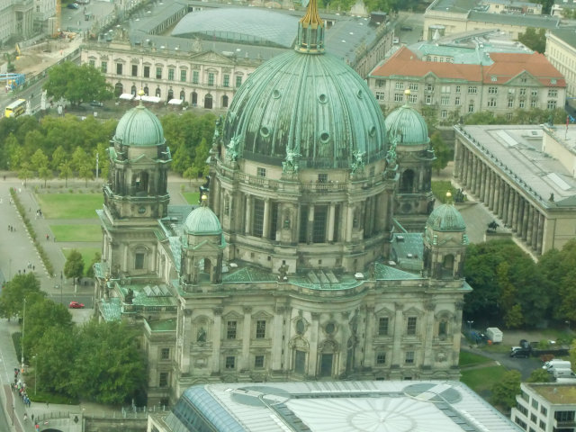 テレビ塔から見たベルリン市街